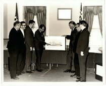Photo 1063 - Presentation of Artist Rendering of New Firehouse
